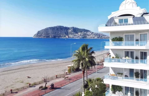 Beachfront Apartments in Alanya with Five-Star Hotel Amenities