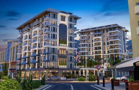 Stylish Flats for Sale in Alanya Near Cleopatra Beach