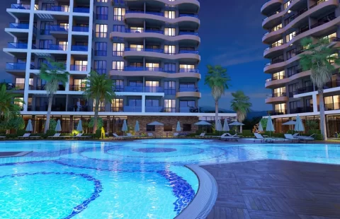 Modern Apartments for Sale in Alanya with Premium Facilities and Sea Proximity