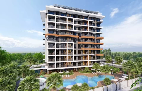 Modern 1 Bedroom Apartment in Alanya with Resort-Style Amenities