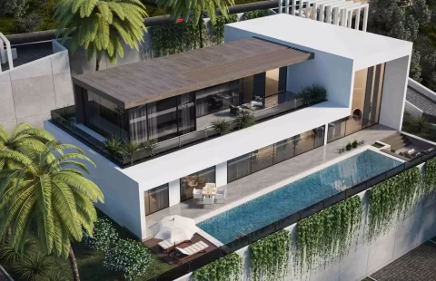 Exclusive Villas for Sale in Kargicak Alanya with Private Pools and Stunning Views