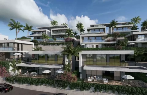 Buy Villa in Alanya Turkey with Panoramic Sea Views and Citizenship Opportunity