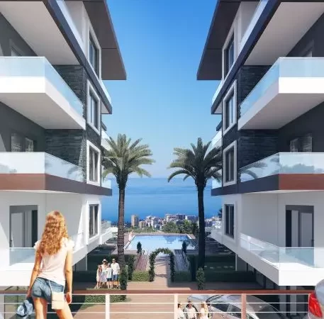 sea view on the ground floor