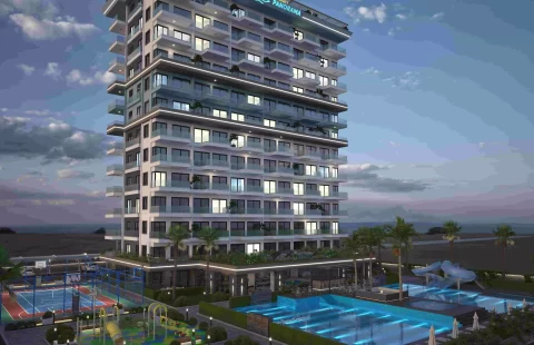Stylish Apartments for Sale in Mahmutlar Alanya with Panoramic Views