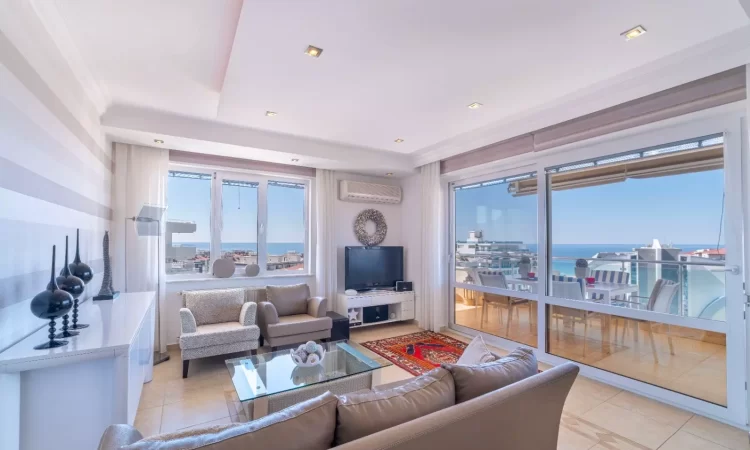 sea view living room