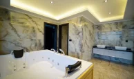 jacuzzi and bathroom