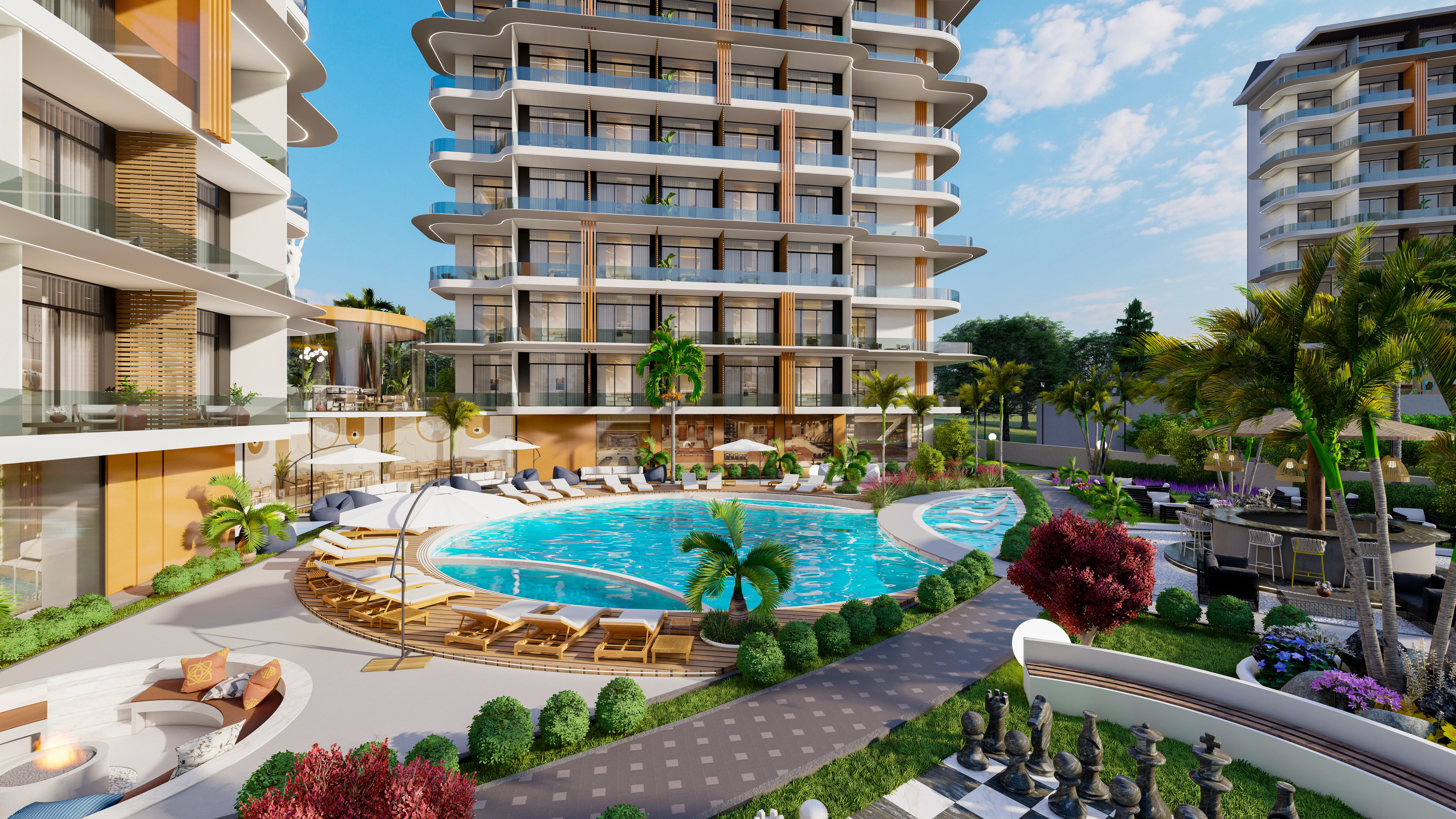 Qlistings - JASMINE PORT SUITES ALANYA PAYALLAR Property Image