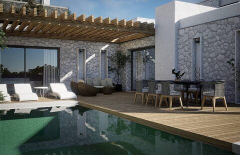 Luxury Sea View Stone Villas in Bodrum