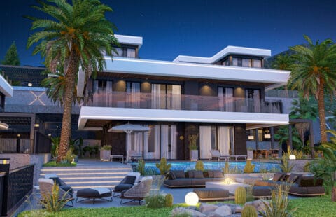 Amazing Villa in Alanya with Sea Views and Modern Amenities