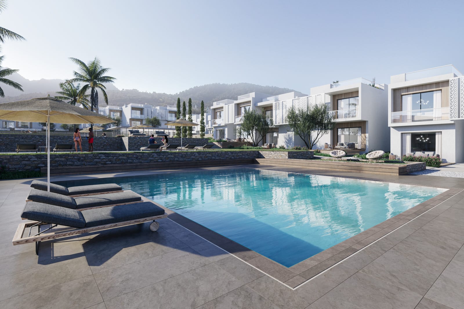 Qlistings - Seaside Apartments with Pool in Girne, North Cyprus Property Image