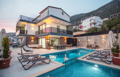 Luxurious 4-Bedroom House with Stunning Sea Views in Kalkan, Kaş