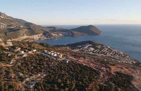 Exclusive Lands in Picturesque Kalkan with 30% Zoning Permit