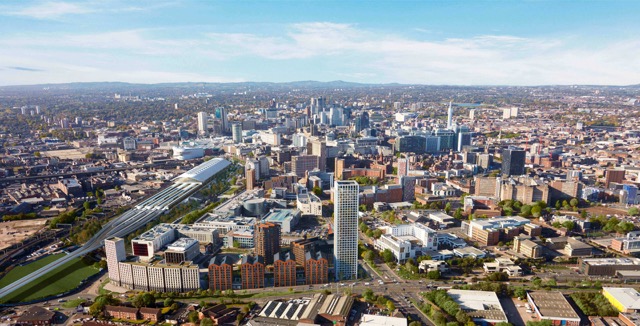 Mieszkanie 1 pokój 44 m² Birmingham, Wielka Brytania