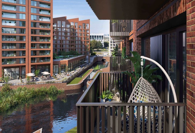 Mieszkanie 1 pokój 44 m² Birmingham, Wielka Brytania