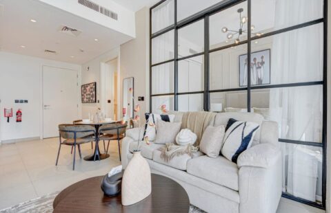 Scenic Views | Fully Furnished | Open View | Balcony | Mid Floor - Premium Dubai Location