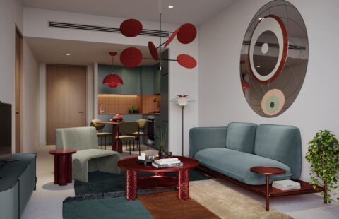 Scenic Views | Spacious 2BR + Maid's | High Floor | Sea View - Premium Dubai Location