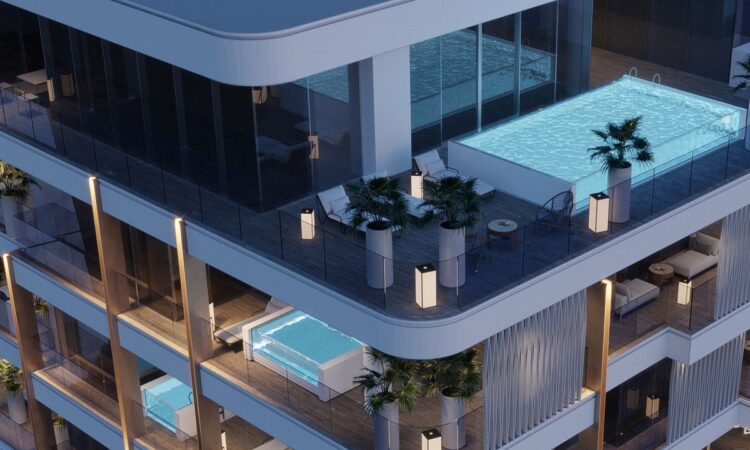 Beachfront property in Dubai