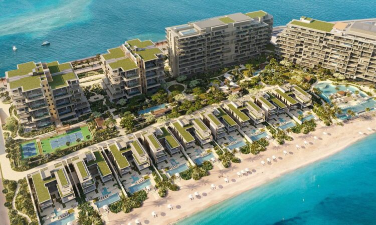 Beachfront property in Dubai