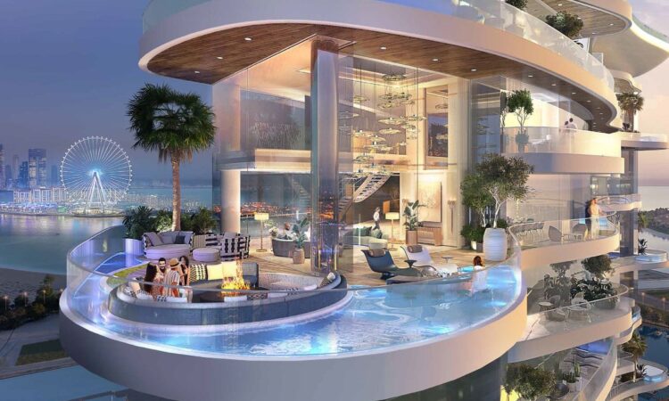 Beachfront property in Dubai
