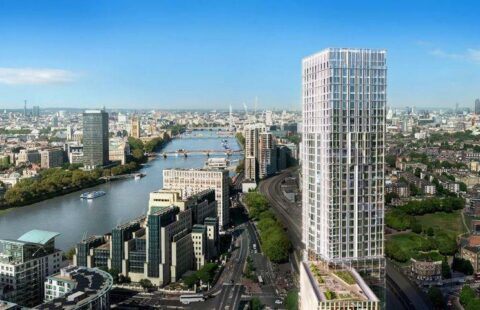 Luxury 5-Bedroom Penthouse in Nine Elms with Versace Design