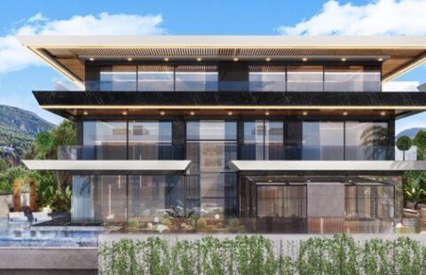 Luxury Villas for Sale in Oba, Alanya – Citizenship Opportunity in a Prime Location