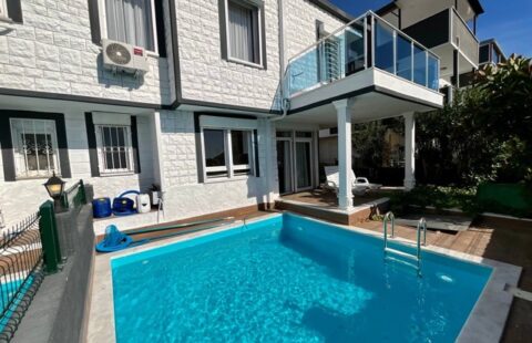 Beautiful 3-Bedroom Villa in Türkler with Private Pool and Sea Views