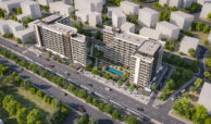 Apartments for sale in Bornova Izmir in İzmir with 60 m² of space.