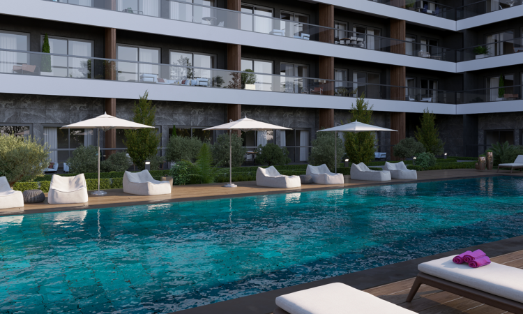 Apartments for sale in Bornova Izmir in İzmir with 60 m² of space.