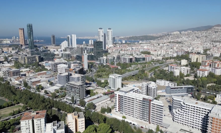 Apartments for sale in Bornova Izmir in İzmir with 60 m² of space.