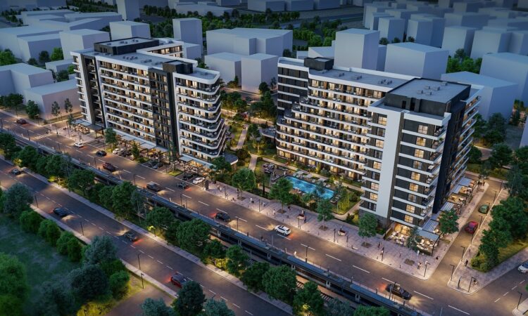 Apartments for sale in Bornova Izmir in İzmir with 60 m² of space.