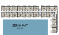 Apartments for sale in Dikili Izmir in İzmir with 41 m² of space.