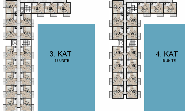 Apartments for sale in Dikili Izmir in İzmir with 41 m² of space.