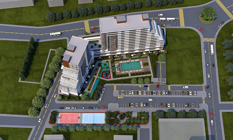 Apartments for sale in Bornova Izmir in İzmir with 60 m² of space.