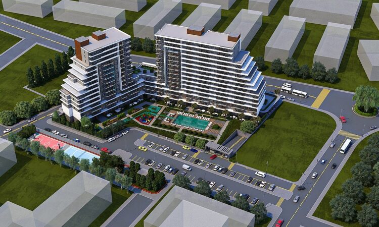 Apartments for sale in Bornova Izmir in İzmir with 60 m² of space.
