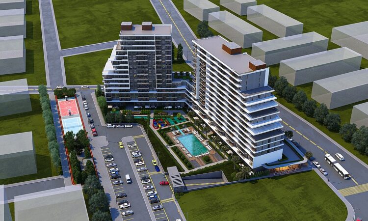 Apartments for sale in Bornova Izmir in İzmir with 60 m² of space.