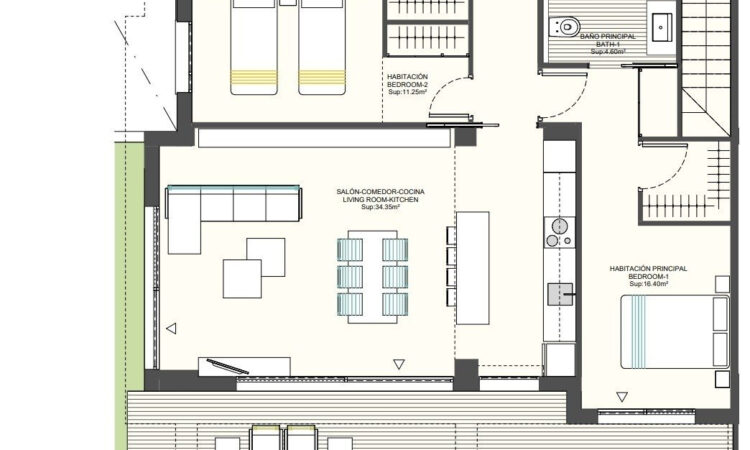 Apartments for sale in Finestrat Alicante in Alicante with 134 m² of space.