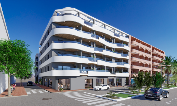 Apartments for sale in Torrevieja Alicante in Alicante with 57 m² of space.