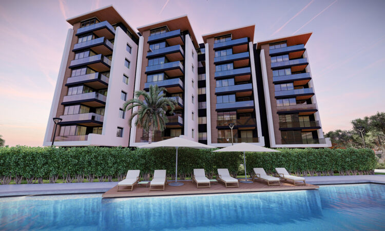 Apartments for sale in Kepez Antalya in Antalya with 155 m² of space.