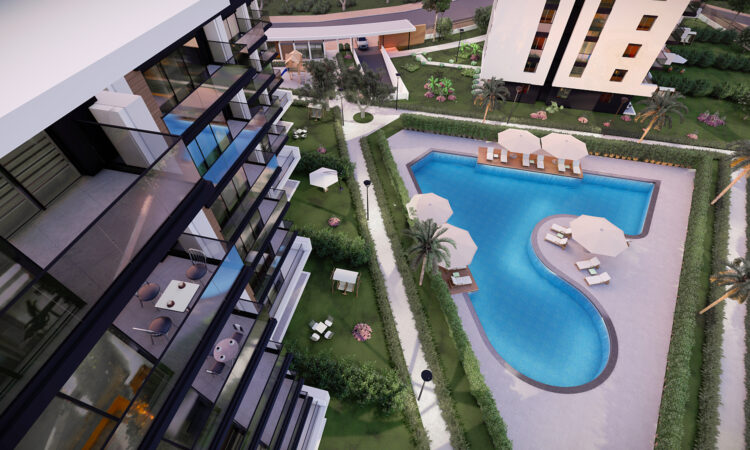 Apartments for sale in Kepez Antalya in Antalya with 155 m² of space.