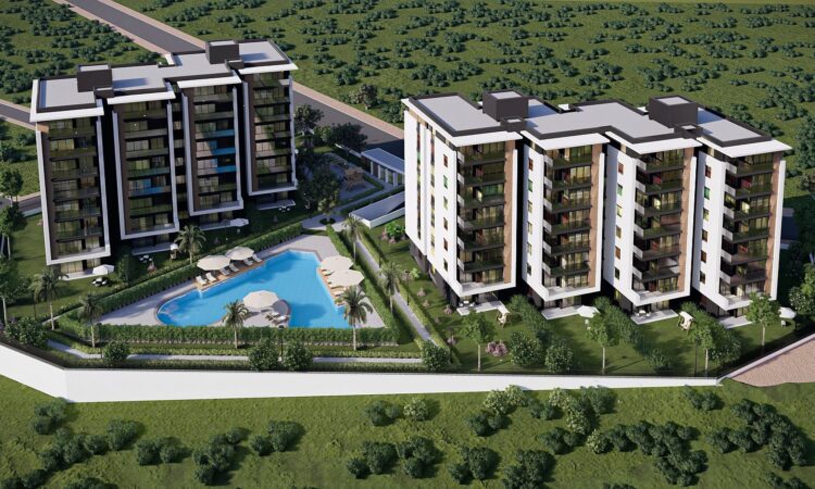 Apartments for sale in Kepez Antalya in Antalya with 155 m² of space.