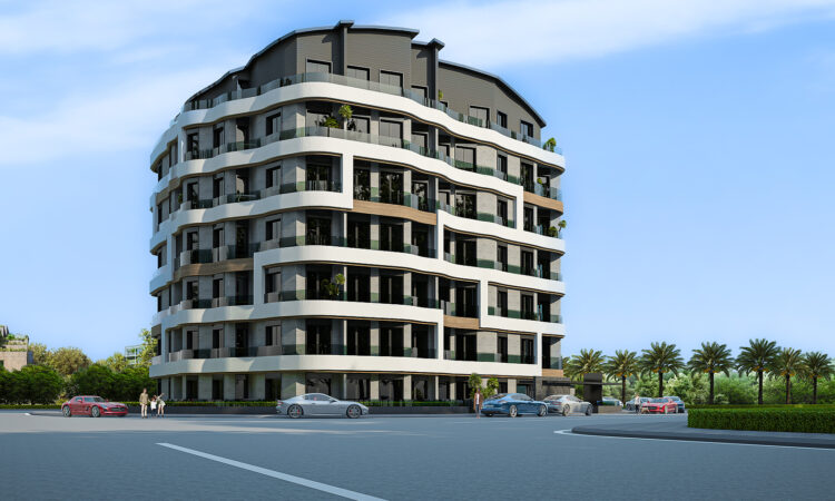Apartments for sale in Muratpasa Antalya in Antalya with 58 m² of space.