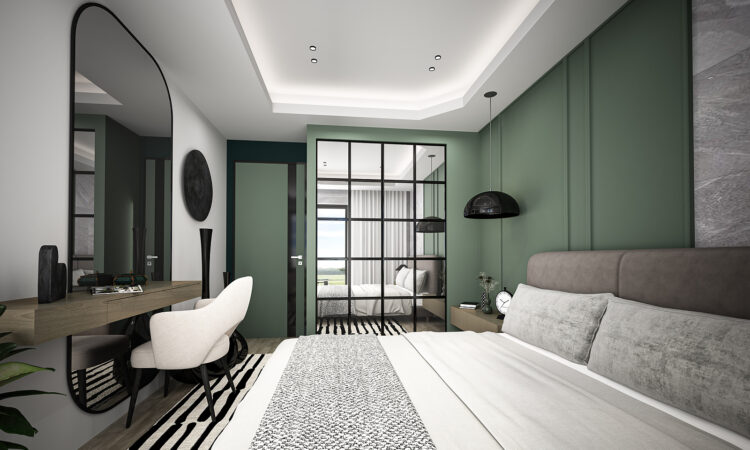 Apartments for sale in Muratpasa Antalya in Antalya with 58 m² of space.