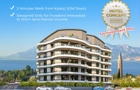 Apartments for sale in Muratpasa Antalya