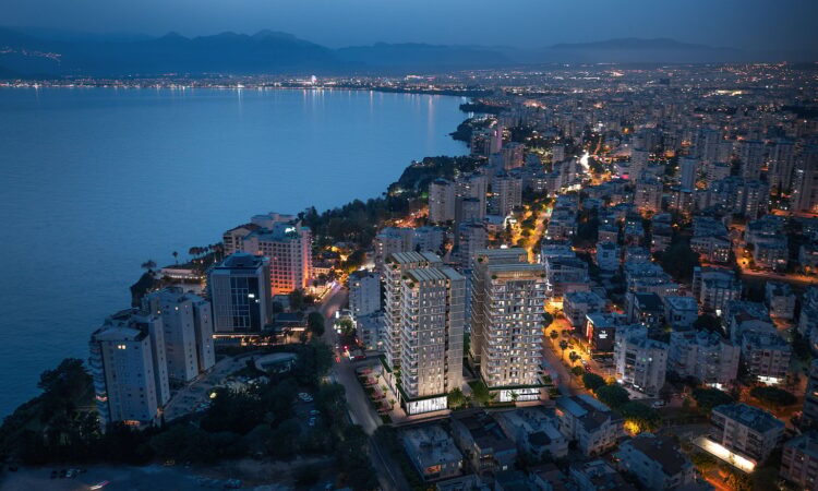 Apartments for sale in Muratpasa Antalya in Antalya with 170 m² of space.