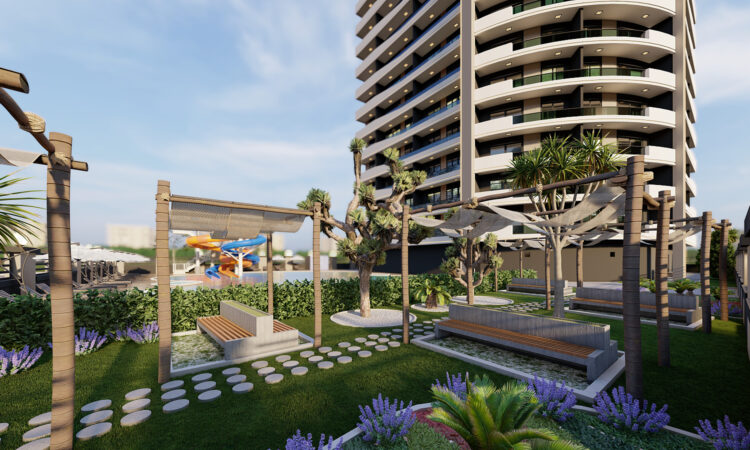 Apartments for sale in Erdemli Mersin in Mersin with 65 m² of space.