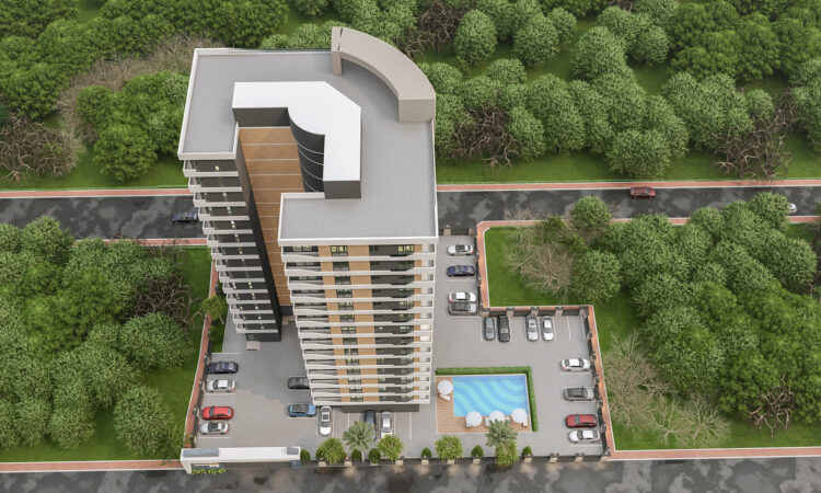 Apartments for sale in Erdemli Mersin in Mersin with 65 m² of space.