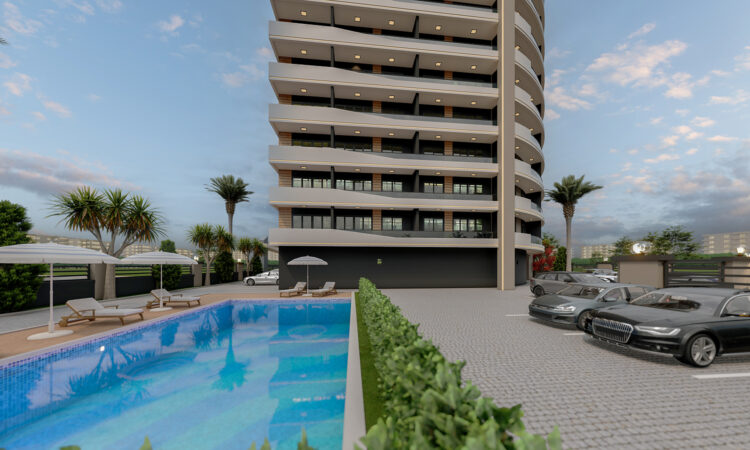 Apartments for sale in Erdemli Mersin in Mersin with 65 m² of space.