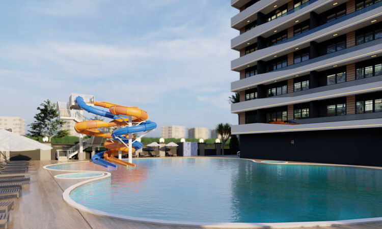 Apartments for sale in Erdemli Mersin in Mersin with 65 m² of space.