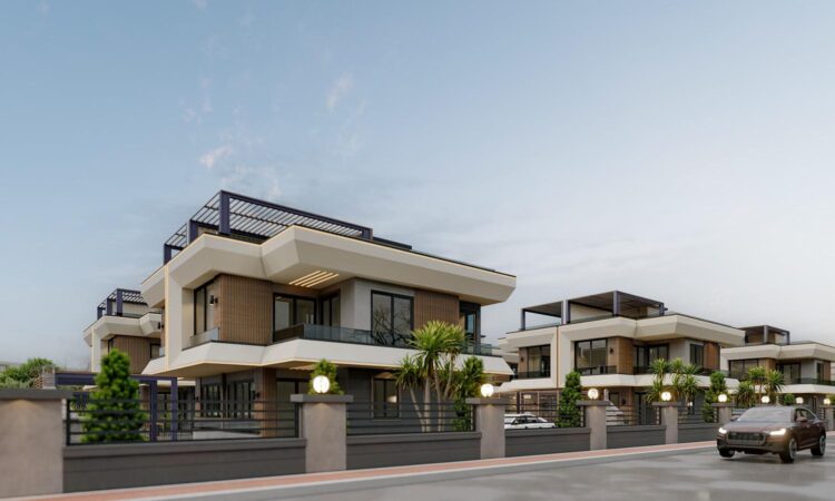 Houses for sale in Erdemli Mersin in Mersin with 140 m² of space.