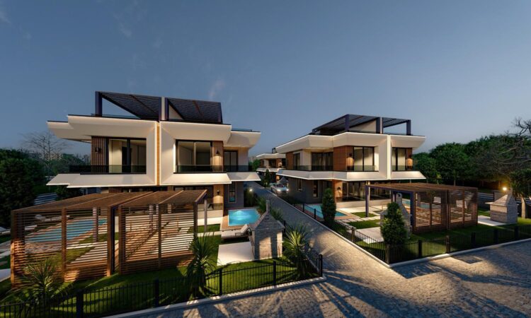 Houses for sale in Erdemli Mersin in Mersin with 140 m² of space.